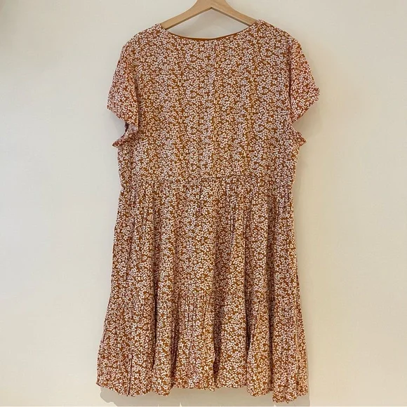 Floral mini dress - Picture 5 of 6